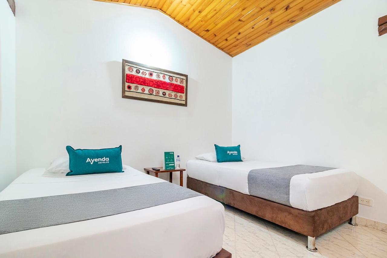 Ayenda Hotel Casona Santa Rosa Chía Buitenkant foto